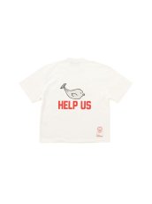 画像2: 【Perfect ribs®︎×A LOVE MOVEMENT】"MALIBU / HELP US" Basic Short Sleeve T Shirts  (2)