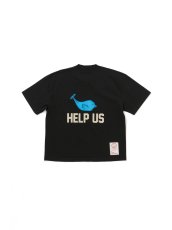 画像2: 【Perfect ribs®︎×A LOVE MOVEMENT】"MALIBU / HELP US" Basic Short Sleeve T Shirts  (2)