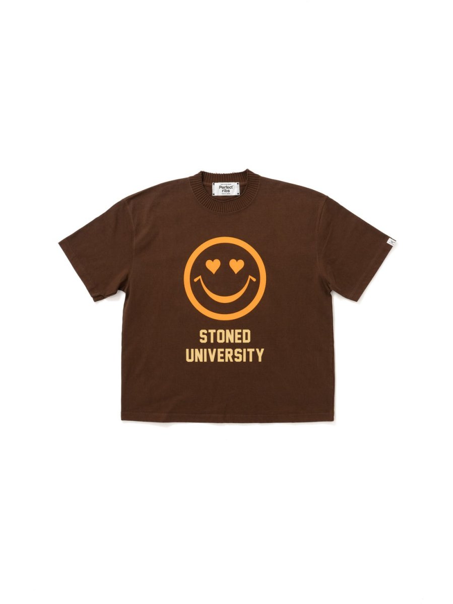 画像1: 【Perfect ribs®︎×A LOVE MOVEMENT】"Big Smile" Basic Short Sleeve T Shirts (1)