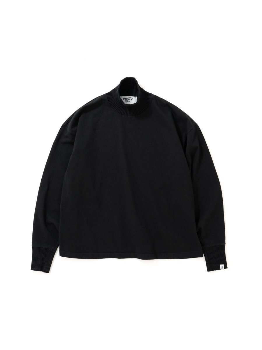 画像1: 【Perfect ribs®︎】Hi-Neck T Shirt  (1)