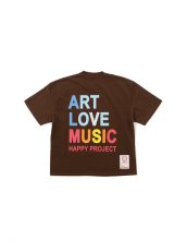 画像2: 【Perfect ribs®︎×A LOVE MOVEMENT】ART LOVE MUSIC / Basic Short Sleeve T Shirts (2)