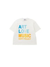 画像1: 【Perfect ribs®︎×A LOVE MOVEMENT】ART LOVE MUSIC / Basic Short Sleeve T Shirts (1)