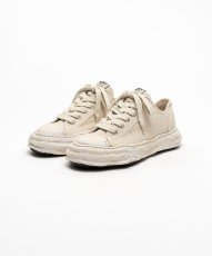 画像3: "PETERSON23" OG Sole Bleached Canvas Low-top Sneakers (3)
