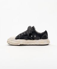 画像2: "PETERSON23" OG Sole Bleached Canvas Low-top Sneakers (2)