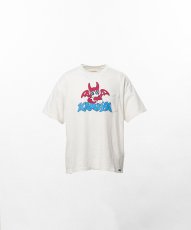 画像1: KAMIYA BAKENEKO"Distressed Pocket T-shirt (1)