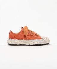 画像1: "PETERSON23" OG Sole Bleached Canvas Low-top Sneakers (1)