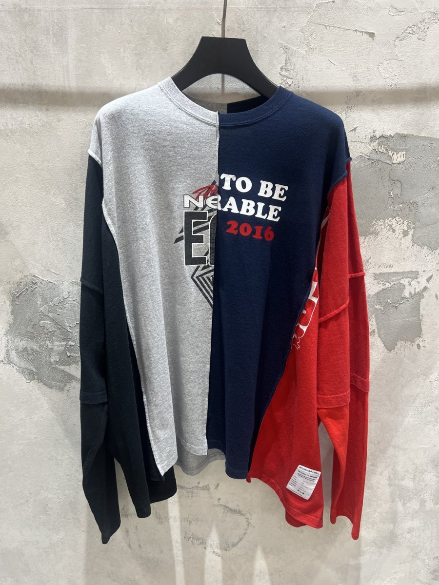 画像1: BUZIGAHIL   Four panel LS tshirt (1)