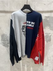 画像1: BUZIGAHIL   Four panel LS tshirt (1)