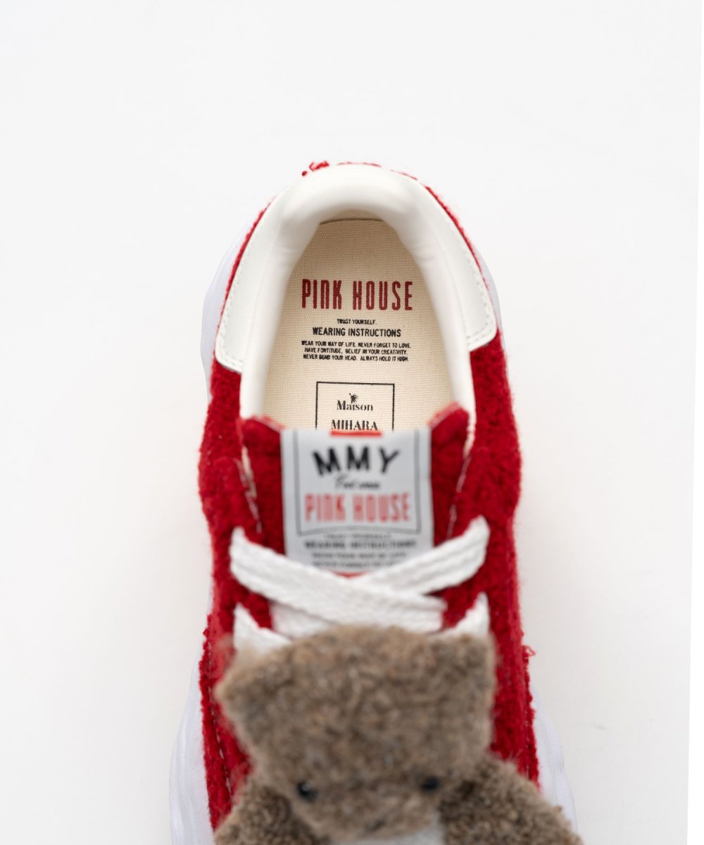 画像7: PINK HOUSE x MMY "BLAKEY"OG Sole Chenille Embroidey Low-top Sneaker (7)