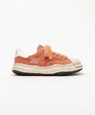 画像1: "BLAKEY" OG Sole Bleached Canvas Low-top Sneakers (1)