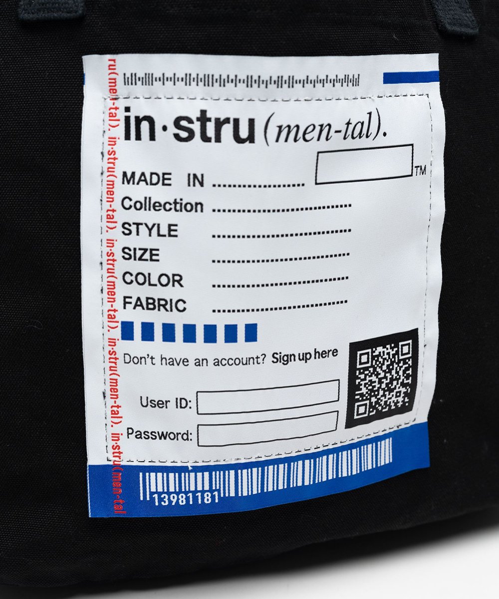 画像3: in・stru(men-tal). MIHARA YASUHIRO / Cotton Canvas Tote Bag Mini (3)