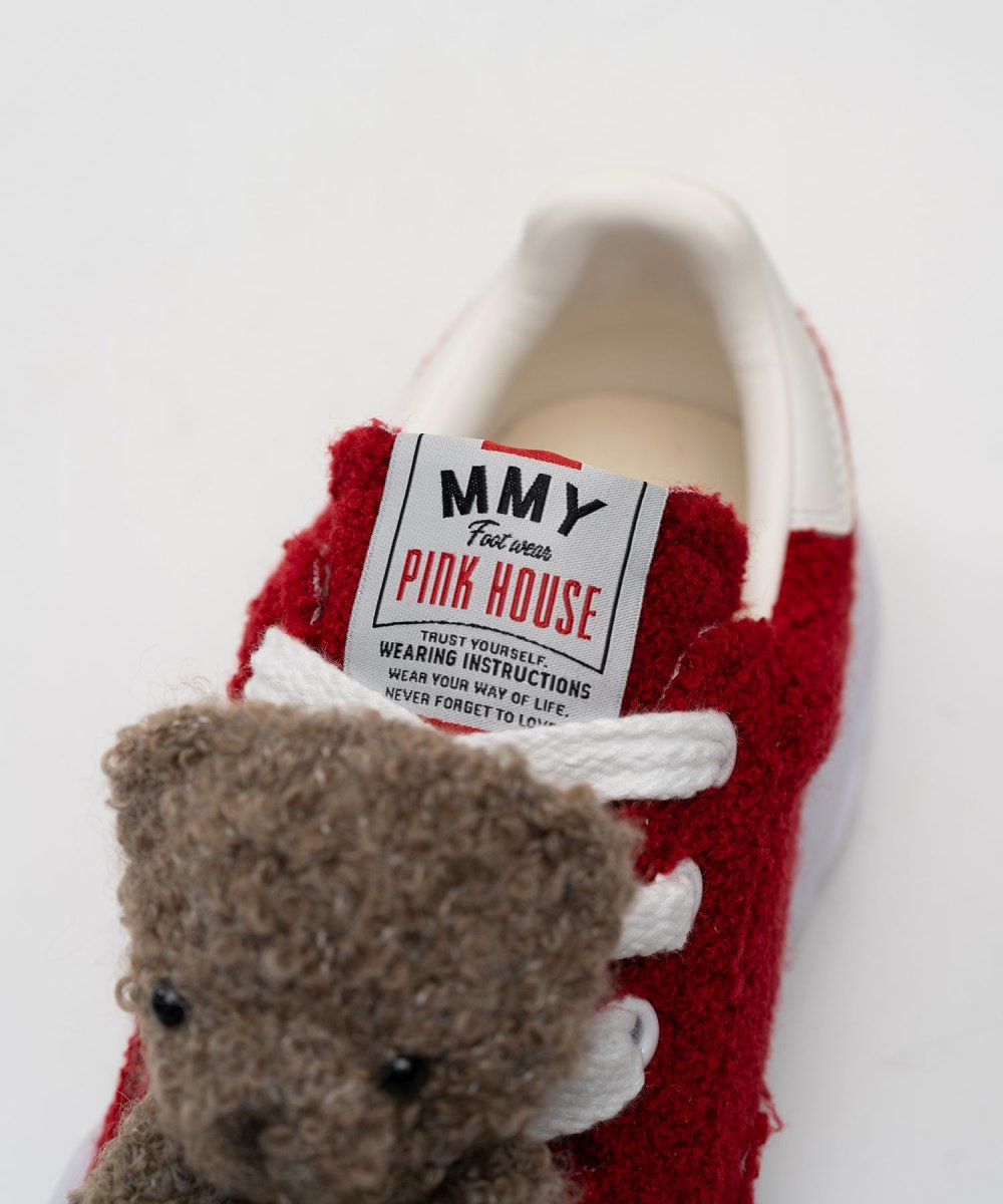 画像6: PINK HOUSE x MMY "BLAKEY"OG Sole Chenille Embroidey Low-top Sneaker (6)
