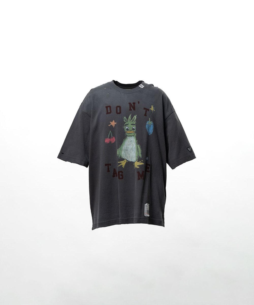 画像1: Leon Doodle Printed T-shirt (1)