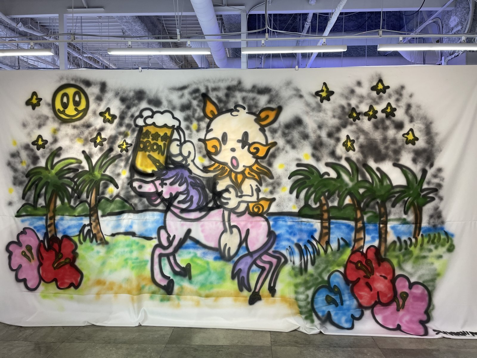 【ARCH】guernika ハンドペイントバッグ