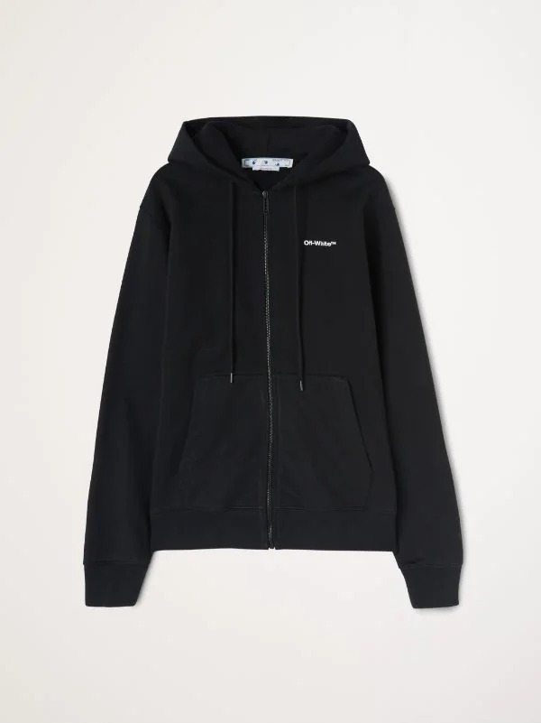 新品 Virgil着用SサイズOFF-WHITE ZIP UP パーカー