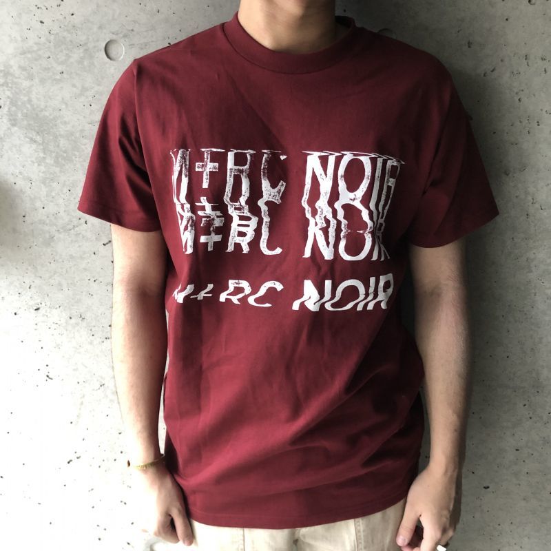 M+RC NOIR DISTROTION TEE マルシェノア Tシャツ 正規取扱店公式通販 
