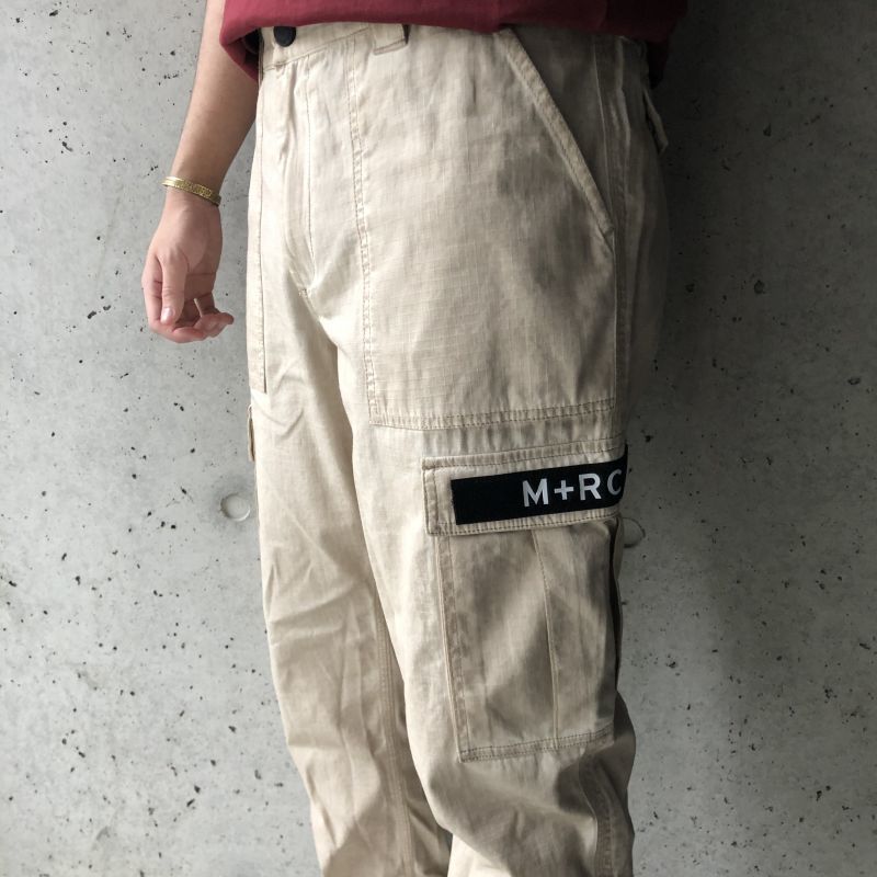 M+RC NOIR CARGO COTTON PANTS/BEIGE マルシェノア パンツ 正規取扱店公式通販 沖縄セレクトショップ  WONDERCUBE