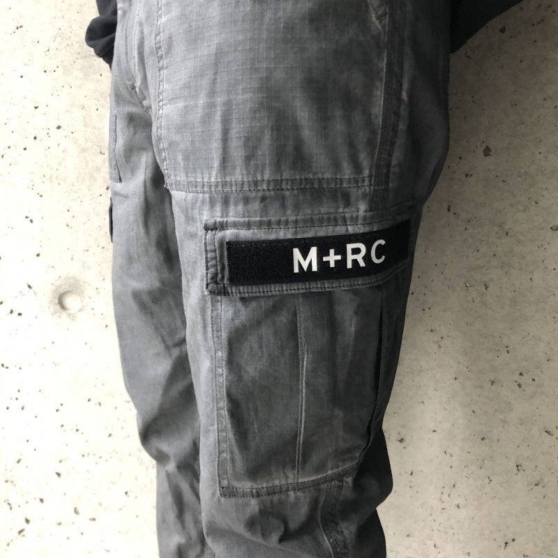 M+RC NOIR CARGO COTTON PANTS/GRAY マルシェノア パンツ 正規取扱店