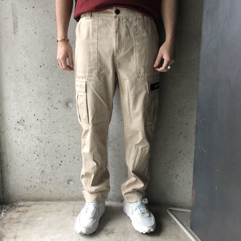 M+RC NOIR CARGO COTTON PANTS/BEIGE マルシェノア パンツ 正規取扱店 
