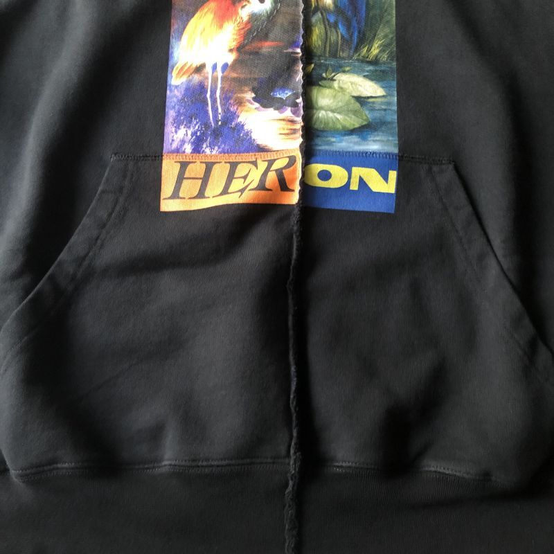 【正規取扱店販売品】HERON PRESTON ヘロンプレストン グラフィックパーカー　ご注文確認後即日発送　/ 送料無料