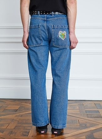 Rassvate Paccbet ラスベート Embroidered Denim Pants デニムパンツ 正規取扱い店舗公式通販