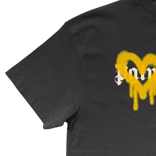 【正規取扱店販売品】Palm Angels パームエンジェルス DUBAI HEART SPRAYED T-SHIRT ロゴTシャツ ご注文確認後即日発送 / 送料無料 【正規取扱店販売品】Palm Angels パームエンジェルス DUBAI HEART SPRAYED T-SHIRT ロゴTシャツ ご注文確認後即日発送 / 送料無料
