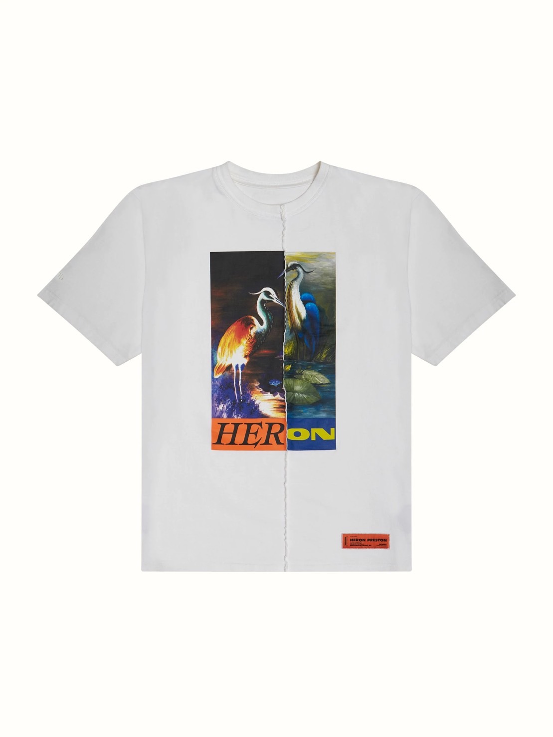 HERON PRESTON ヘロンプレストン キャタピラーコラボTシャツ 正規取扱 