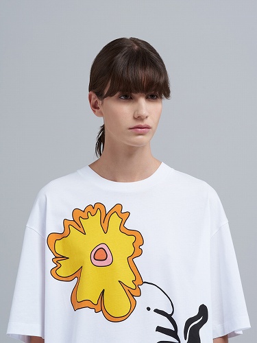 MARNI  Tシャツ Tシャツ/カットソー(半袖/袖なし) トップス メンズ 【売り切り御免！】