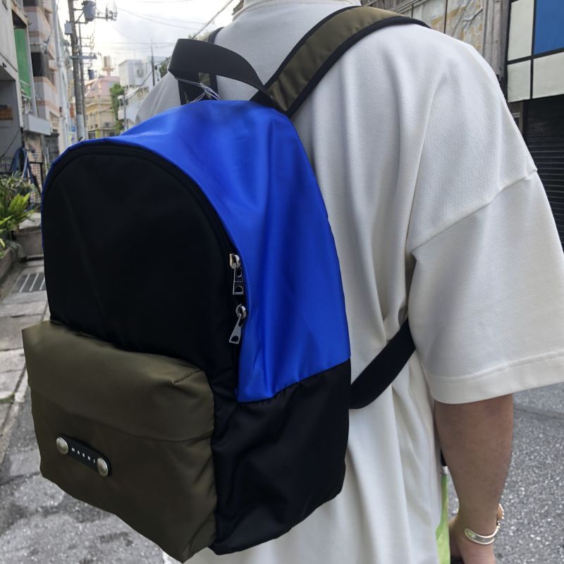 【正規取扱店販売品】MARNI マルニ ナイロンデイバッグ ご注文確認後即日発送　/ 送料無料