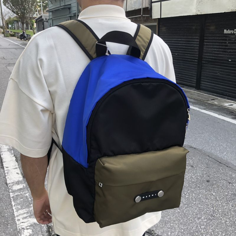 【正規取扱店販売品】MARNI マルニ ナイロンデイバッグ ご注文確認後即日発送　/ 送料無料