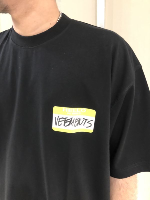ほんとの最終値下げです。ヴェトモンVETEMENTSTシャツ | www