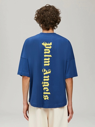 Palm Angels パームエンジェルス LOGO OVER T-SHIRT TEE Tシャツ ロゴT 