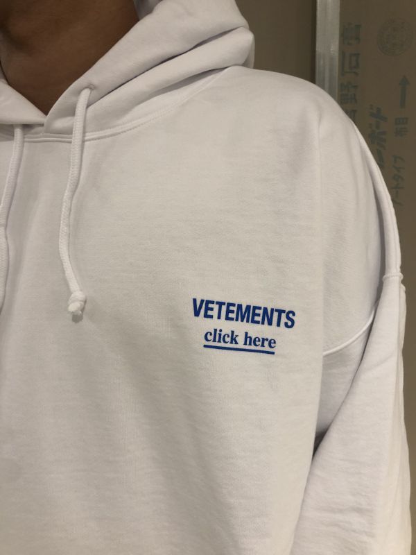 VETEMENTS （ヴェトモン） 正規取扱店公式通販 即日発送！１〜３日以内 
