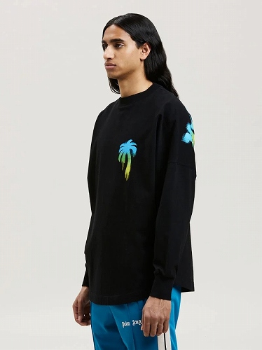 正規品 新品 PALM ANGELS スウェット BLACK L