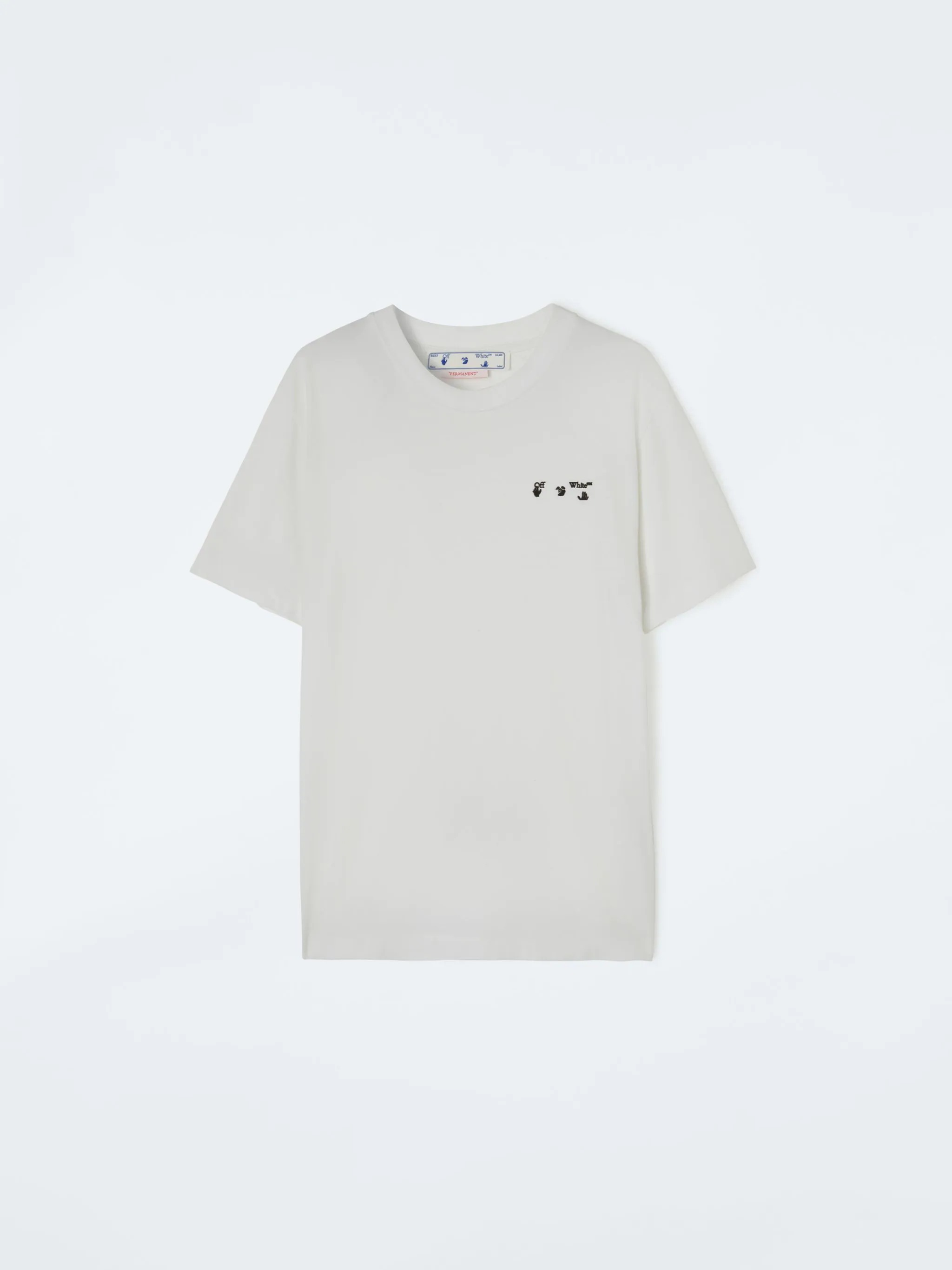 Off-White c/o VIRGIL ABLOH オフホワイト OFF-WHITE OW LOGO SLIM S/S 大きな割引 off-white ロゴTシャツ Tシャツ/カットソー(半袖/袖なし)