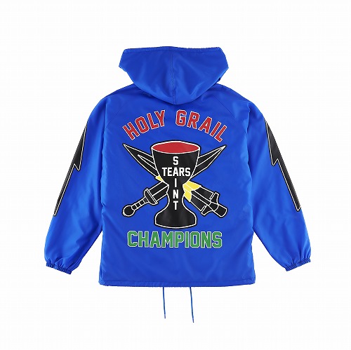 Saint MichaelXDenim Tears スタジャン メンズジャケット Saint Michael × DENIM TEARS / Varsity Jacket Red (Saint Mxxxxxx