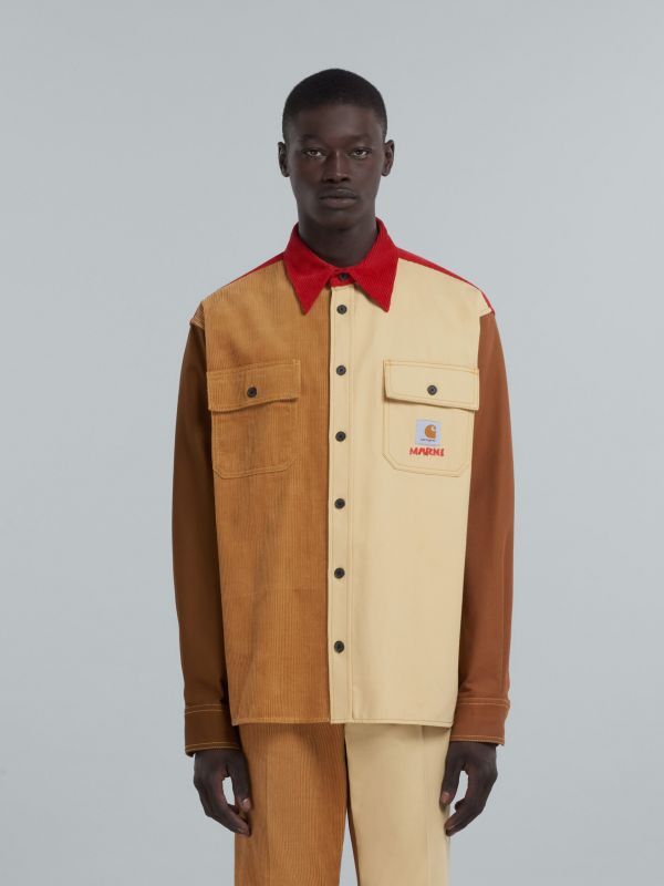 MARNI×CARHARTT WIP マルニカーハートコラボ カラーブロックオーバー 