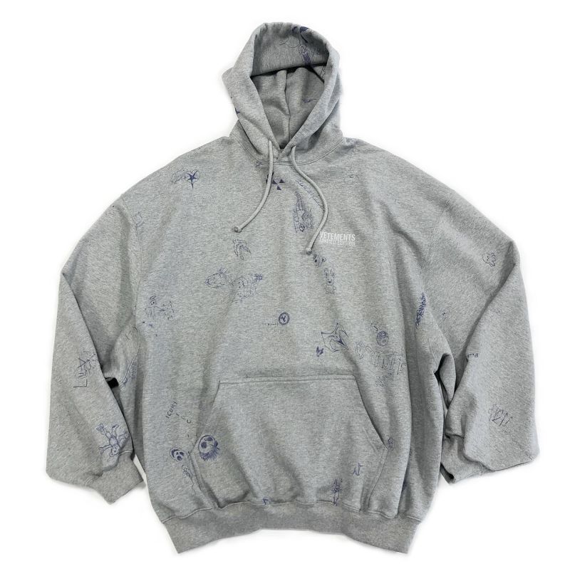 VETEMENTS ヴェトモン フーディ 正規取扱店公式通販 即日発送！１〜３