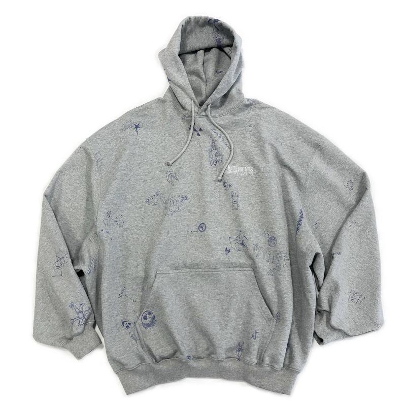 vetements フーディー　hoodie xs