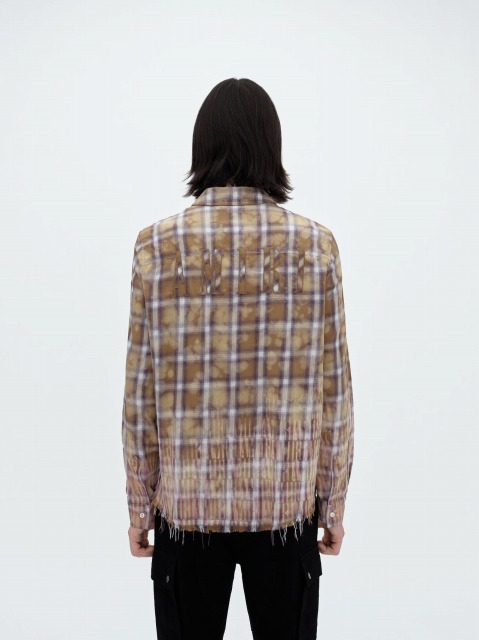 AMIRI CASHMERE CORE FLANNEL ネルシャツ アミリ ショ