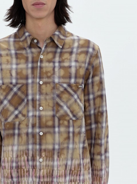 AMIRI CASHMERE CORE FLANNEL ネルシャツ アミリ ショ