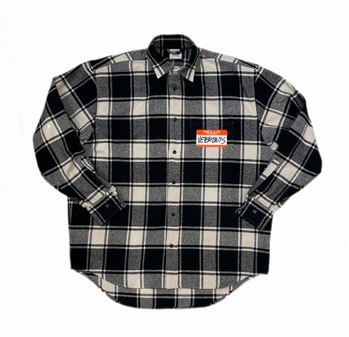 VETEMENTS ヴェトモン シャツ 正規取扱い店舗公式通販 ご注文確認後