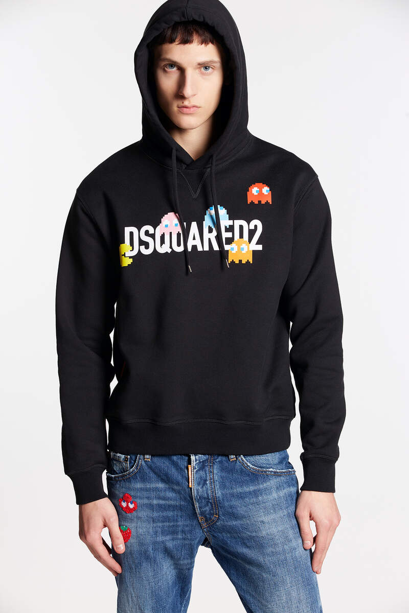 DSQUARED2 ディースクエアード パックマンコラボパーカー 正規