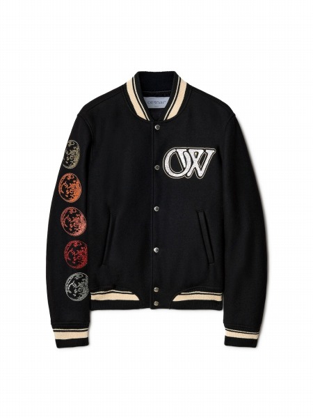 Off-White™ オフホワイト Cryst Moon Phase Vars Bomber ブルゾン