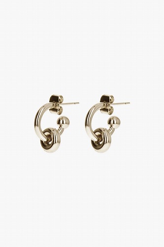 JUSTINE CLENQUET ジュスティーヌクランケ ETHAN gold earring ピアス