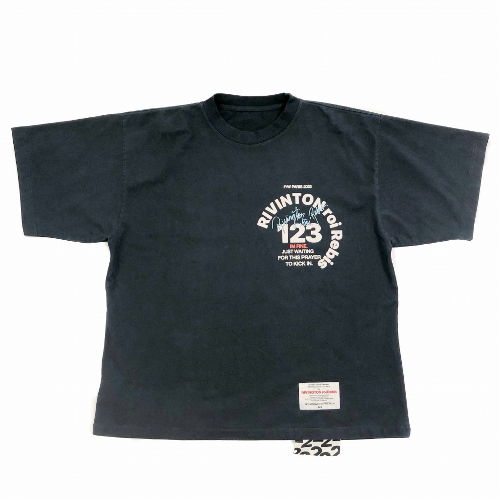 RRR123 RIVINGTON roi Rebis Tシャツ 正規取扱店公式通販 ご注文確認後 ...