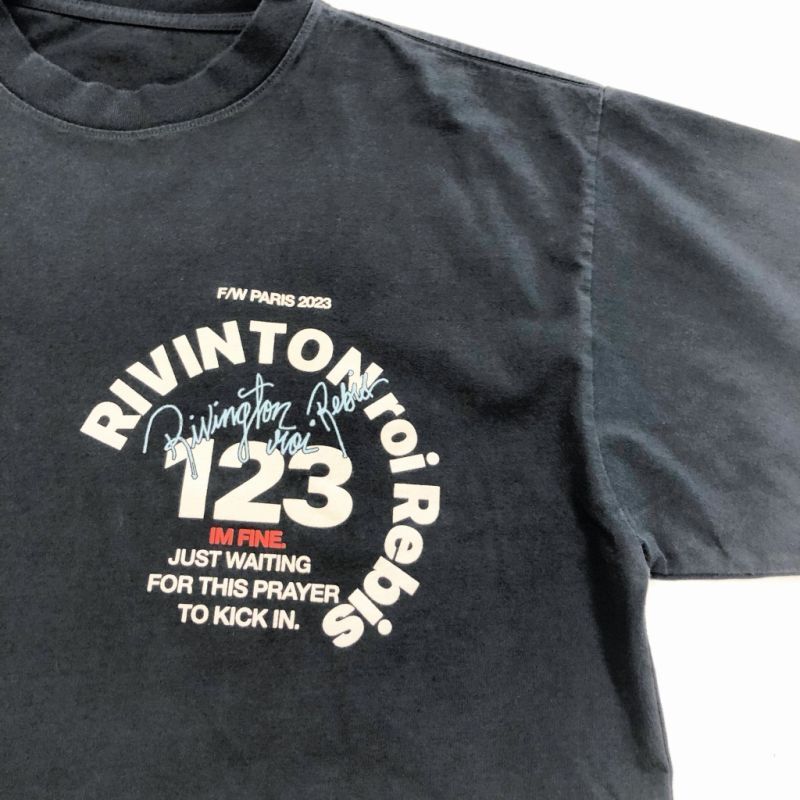 RRR123 RIVINGTON roi Rebis Tシャツ 正規取扱店公式通販 ご注文確認後 ...