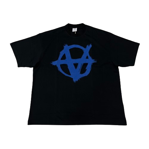 ヴェトモンVETEMENTS■DOUBLE ANARCHY LOGO Tシャツー状態ランク