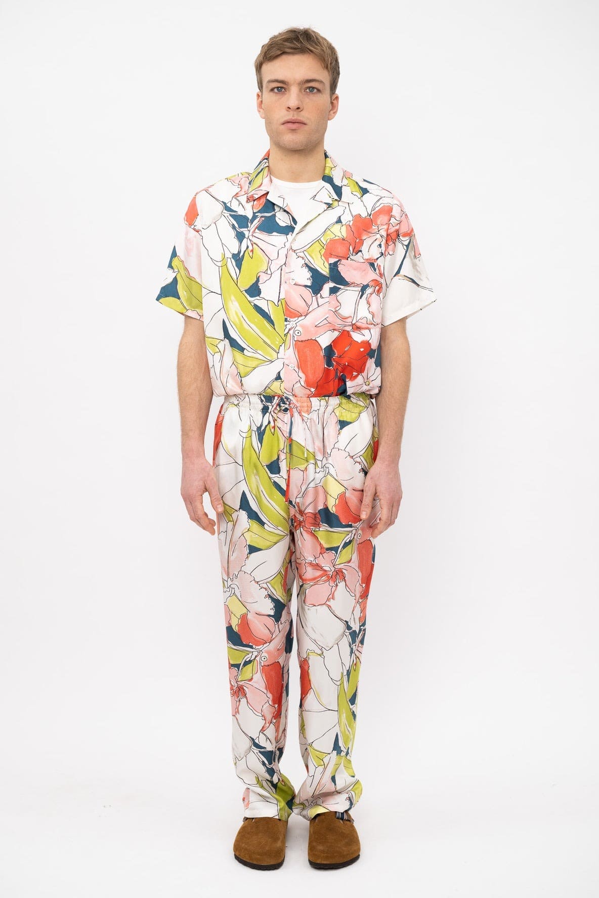 L'Appartement バナナタイム　イージーパンツ BANANATIME/バナナタイム】 EASY PANT HAWAIITIME（その他パンツ）｜L