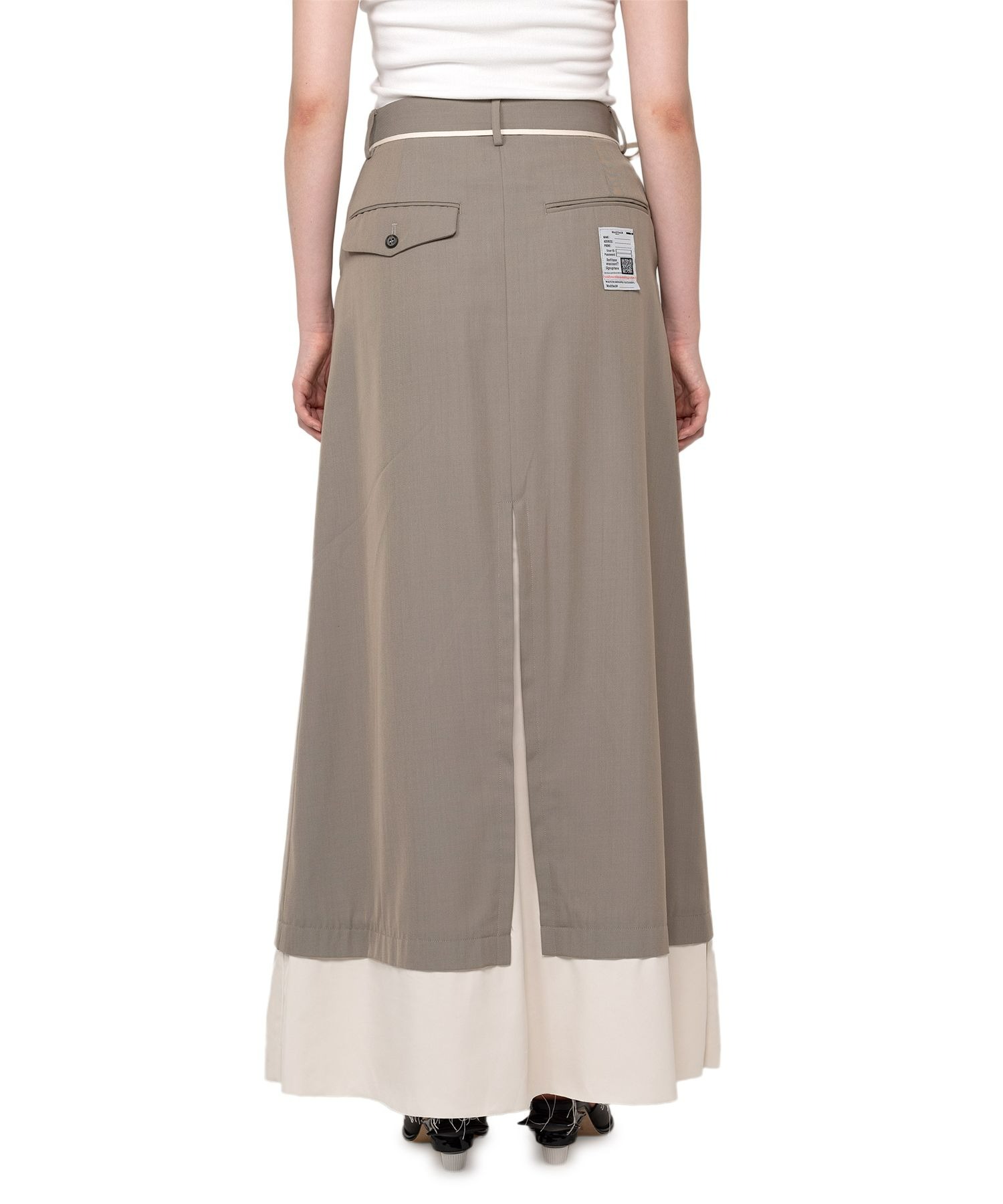 maison MIHARAYASUHIRO ミハラヤスヒロ Pasted Skirtスカート 正規  